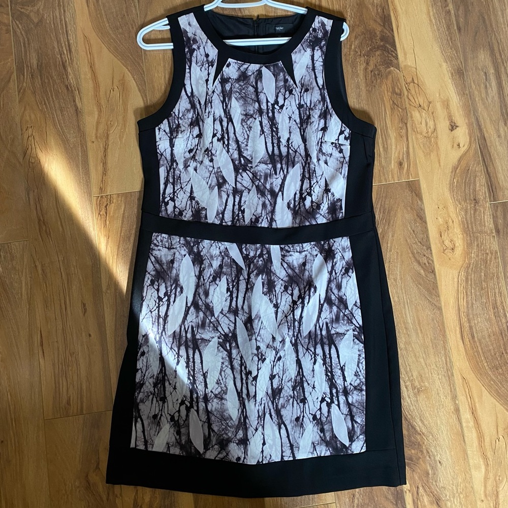 Massimo Casual Black and White Dress 👗